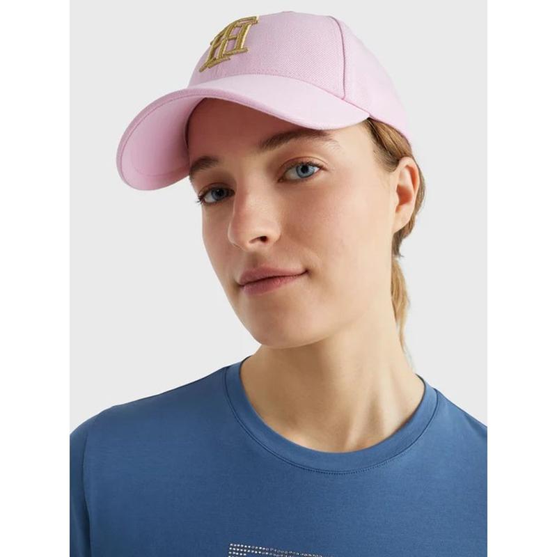 Bejsbolówka unisex Tommy Hilfiger Equestrian Equestrian Pink, różowa