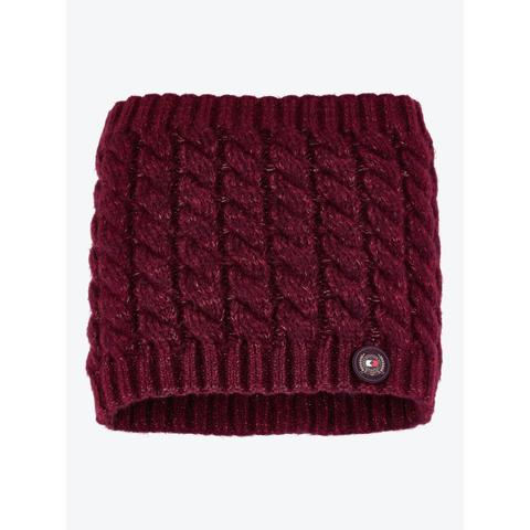 Komin Tommy Hilfiger Equestrian Burgudny, bordowy