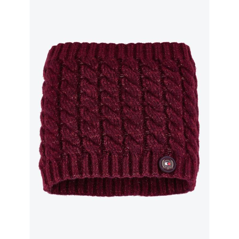 Komin Tommy Hilfiger Equestrian Burgudny, bordowy