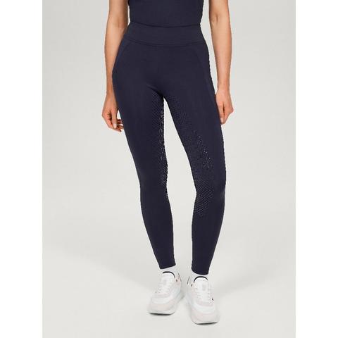 Legginsy damskie Tommy Hilfiger Equestrian Amber Desert Sky, granatowe 2025