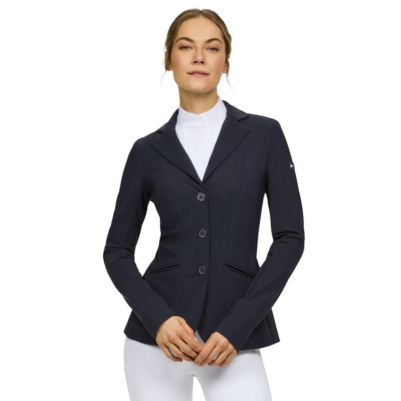 Frak damski Tommy Hilfiger Equestrian Brighton Desert Sky, granatowy