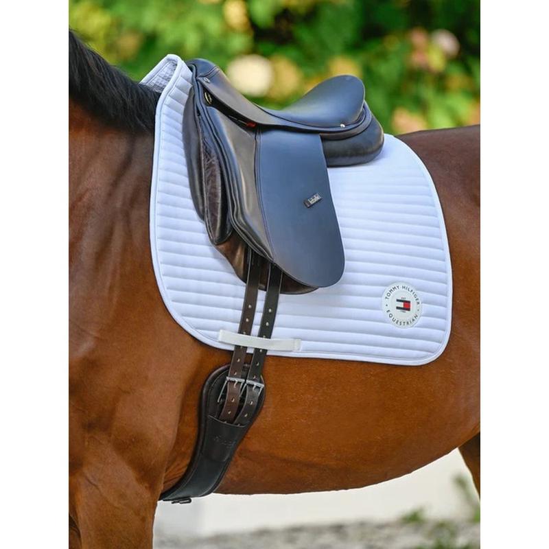 Czaprak Tommy Hilfiger Equestrian Optic White, biały 2025