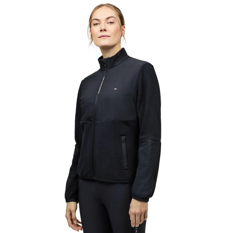 Bluza damska rozpinana Tommy Hilfiger Equestrian Huntington Desert Sky, granatowa 2025