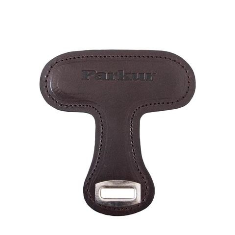 Uchwyt "motylek" Parkur do podogonia brązowy