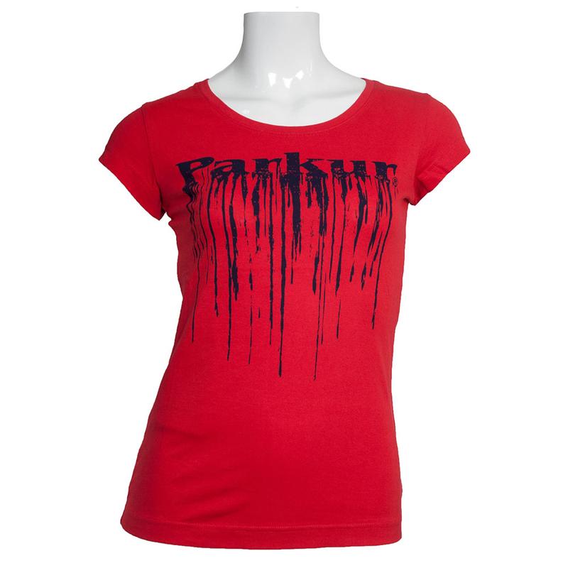 Koszulka damska Parkur Pegaz czerwona