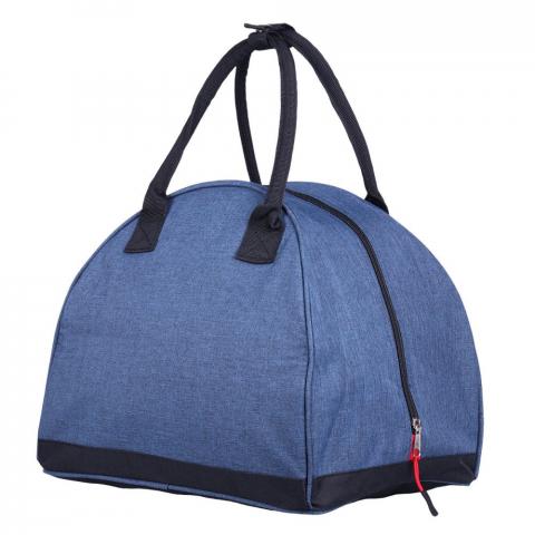 Torba na kask QHP Blue, niebieska