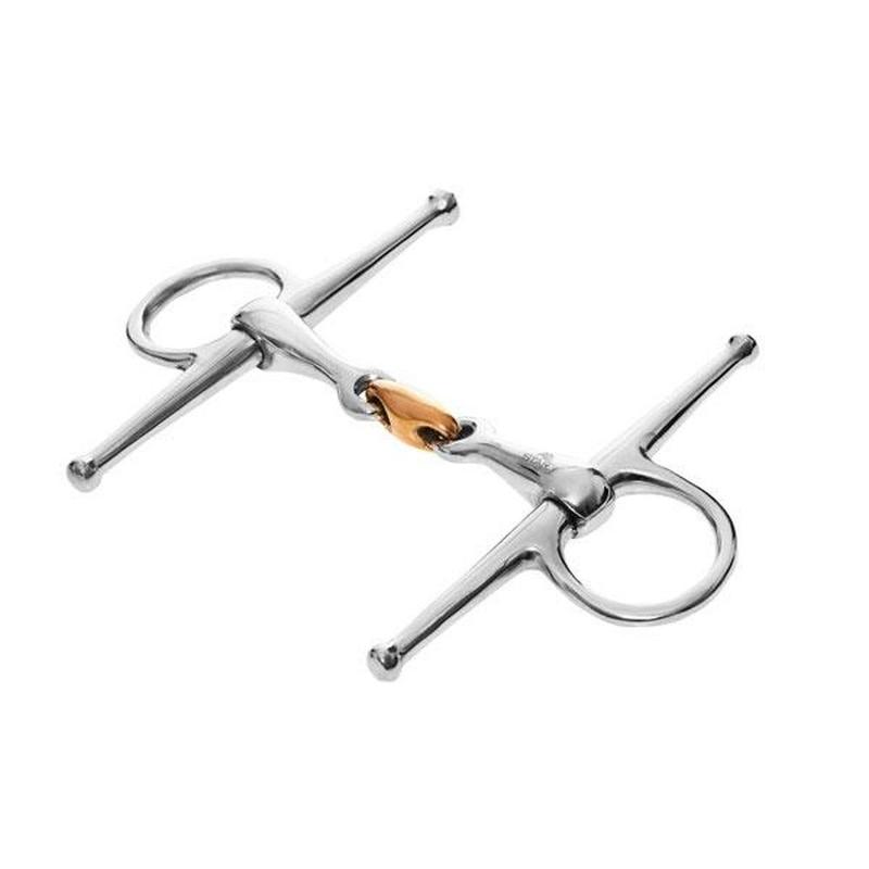 Wędzidło z wąsami Start pełne z łącznikiem miedzianym