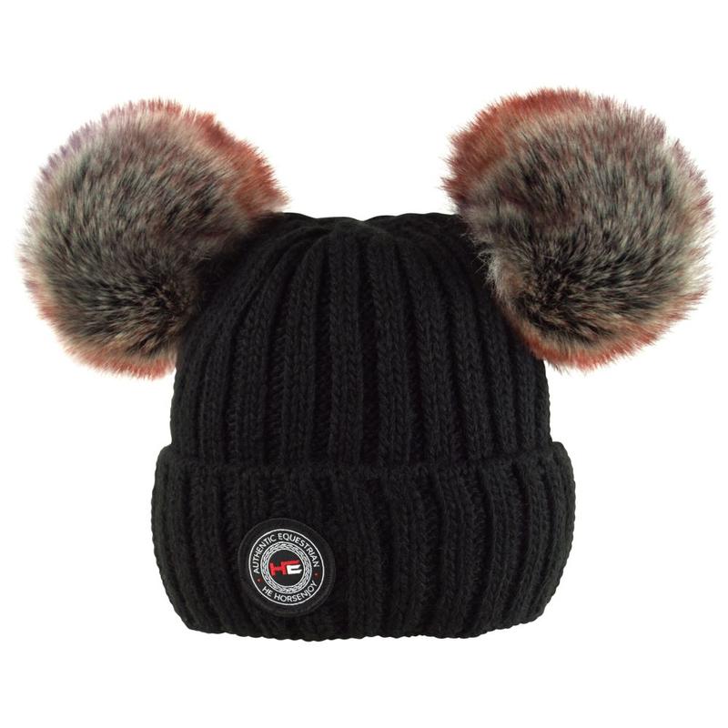 Czapsy Elegance ze wstawką czarne