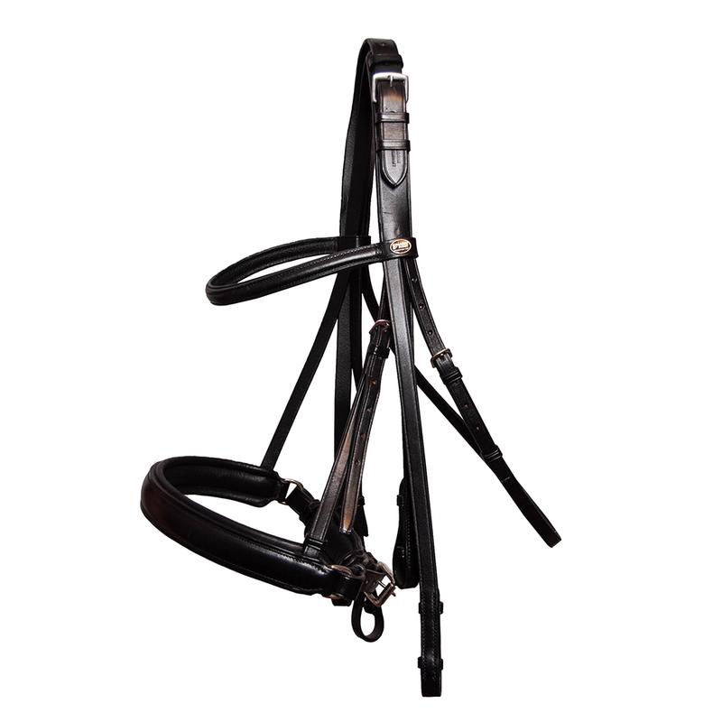 Ogłowie munsztukowe Passier Taurus czarne - produkt na zamówienie