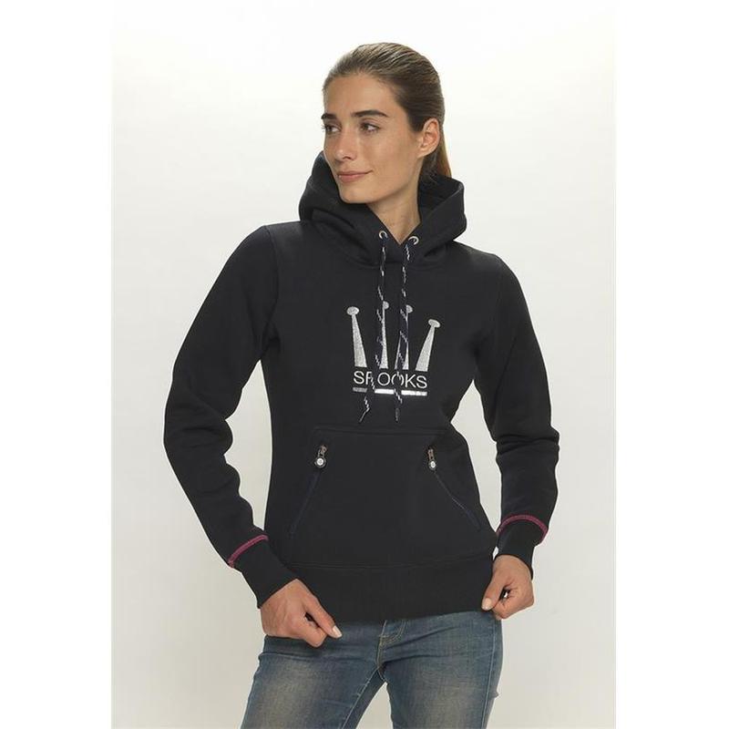 Bluza damska z kapturem Spooks Crown Hoody Navy, granatowa