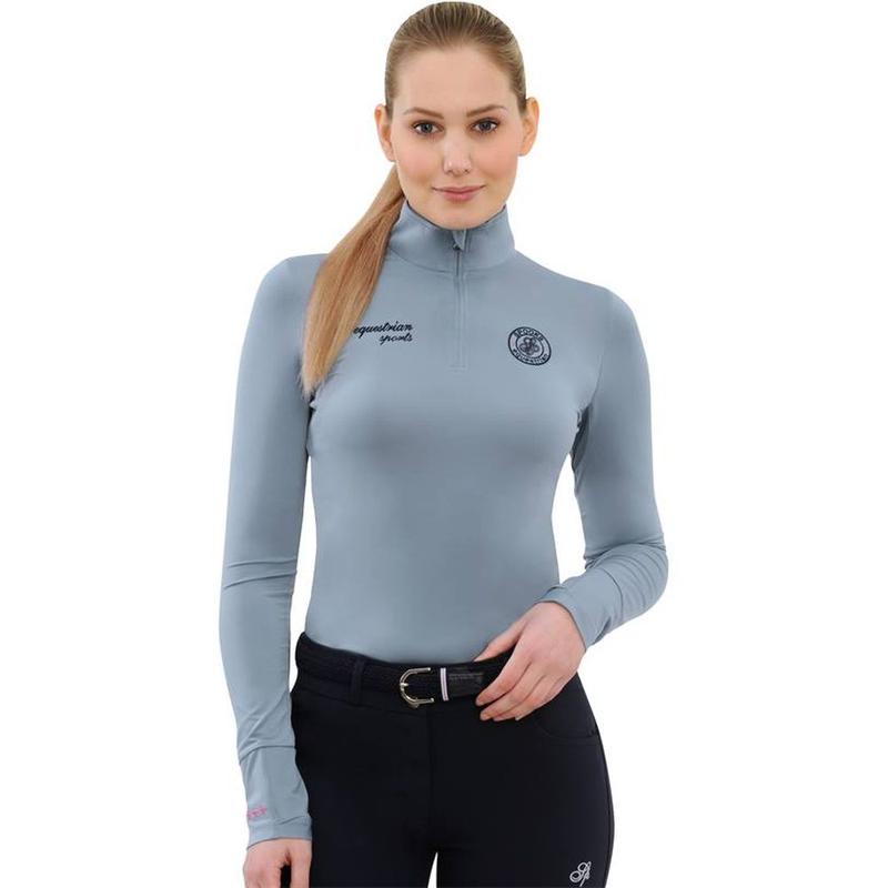 Bluzka damska Techniczna Spooks Sophie Dusty Blue, niebieska