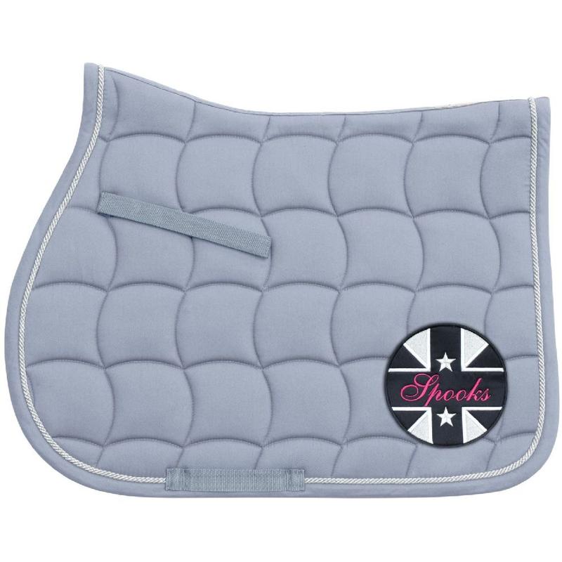 Czaprak Spooks Pad Patch II Dusty Blue, niebieski