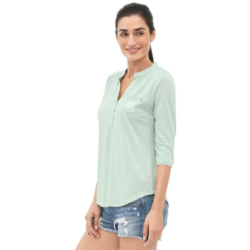 Bluzka damska koszulowa Spooks Rayah Powder Mint, miętowy 2022