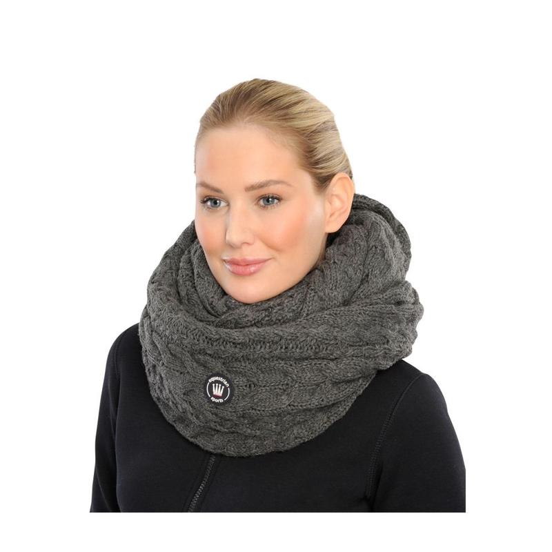 Komin zimowy Spooks Nickie Loop Grey, jasnoszary