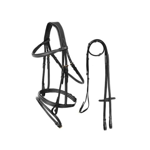 Ogłowie Horze Buxton czarne