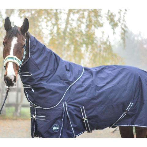 Derka padokowa z odpinanym kapturem HKM 600D 200g granatowa