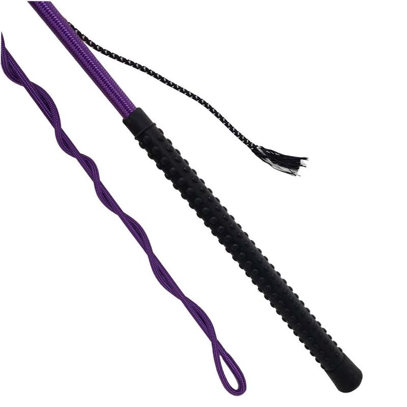 Bat do lonżowania York Shine fioletowy