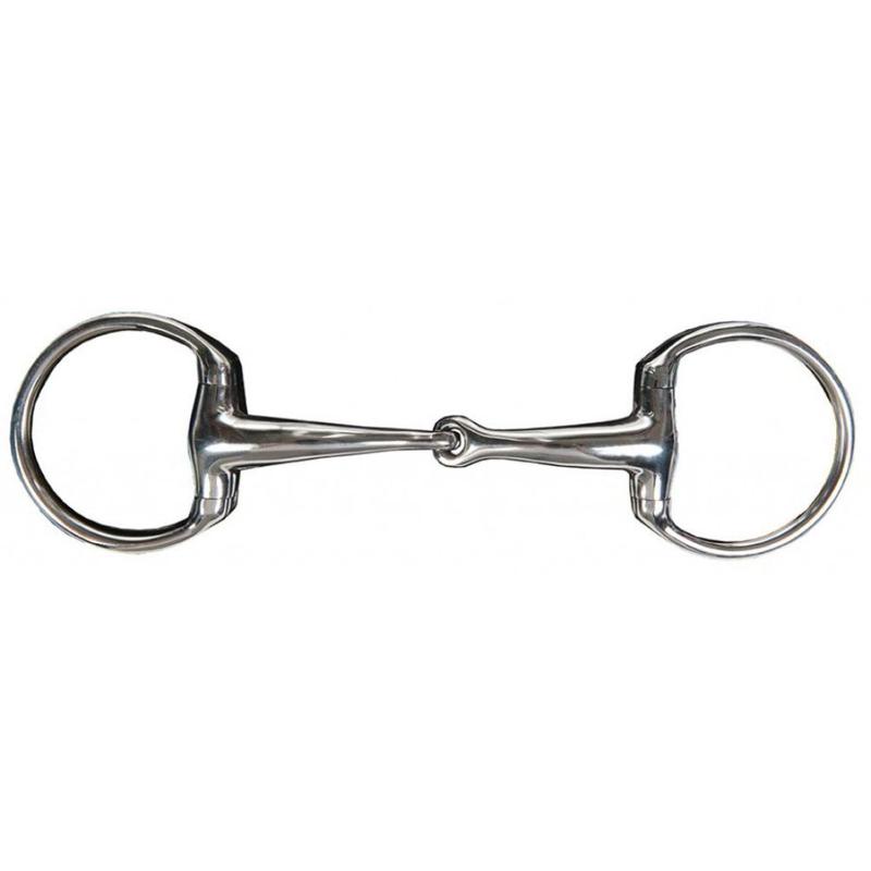 Wędzidło anatomiczne HKM oliwkowe poj. łam. 55/16mm