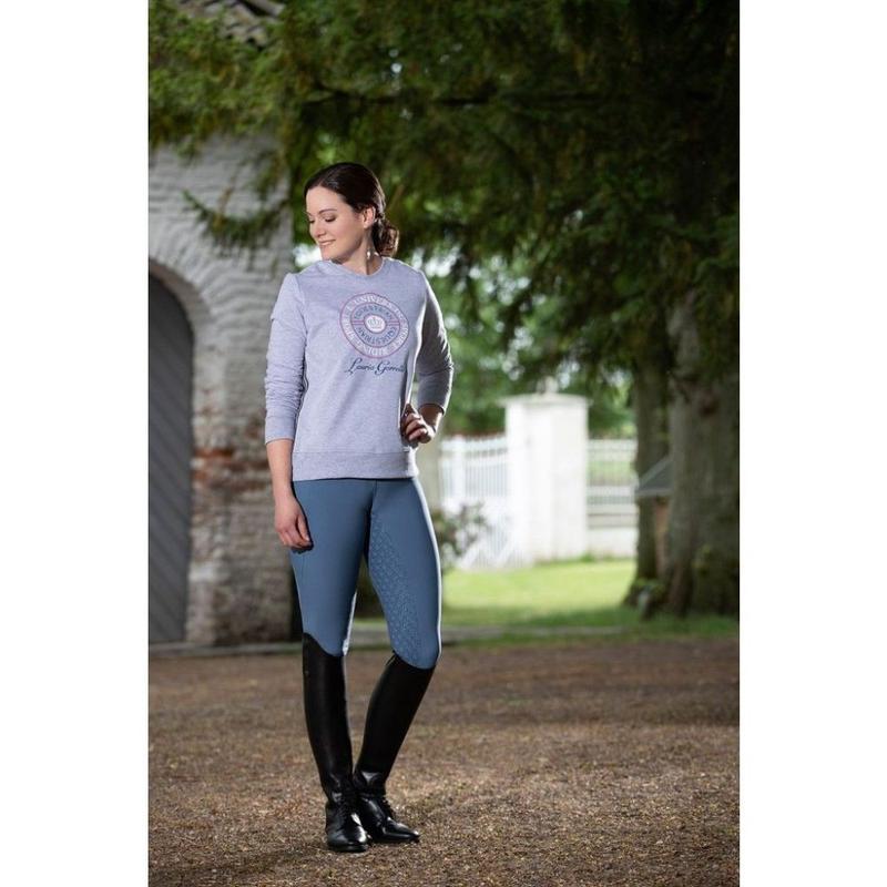 Bryczesy damskie z pełnym lejem silikonowym HKM Elemento