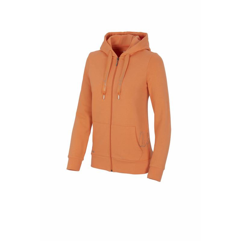 Bluza damska z kapturem Pikeur Sinika light peach, pomarańczowa 2022