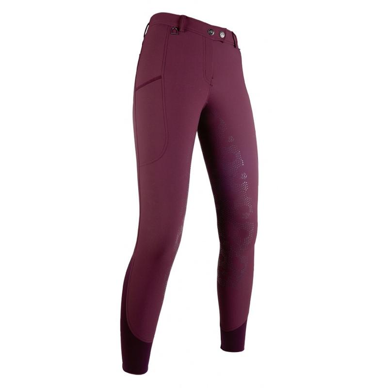 Bryczesy damskie HKM Morello PAM Silikon pełen lej