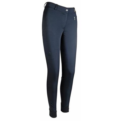 Bryczesy damskie z silikonem HKM Porto Style