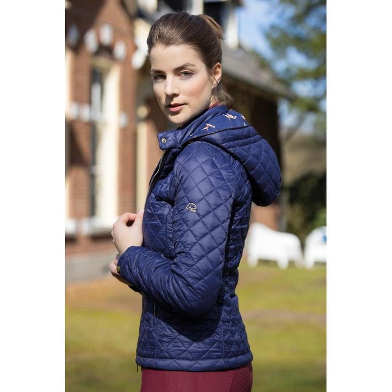 Kurtka damska HKM Beagle granatowa