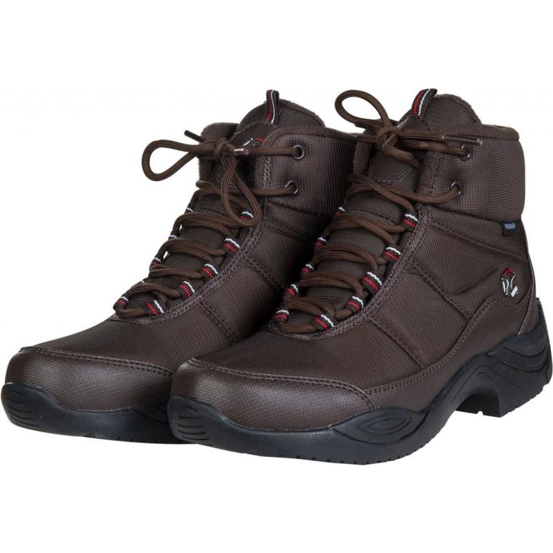Buty stajenne HKM trekkingowe Adventure brązowe