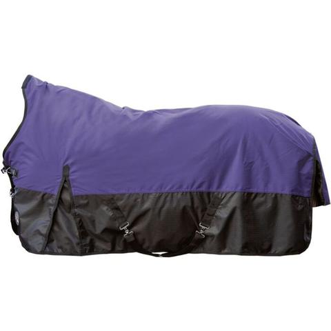 Derka padokowa HKM Pittsburgh highneck 600D 300g fioletowo-czarna