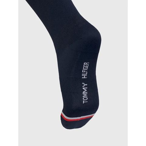 Skarpety zimowe Tommy Hilfiger Equestrian Byron 2-pack Desert Sky, granatowe