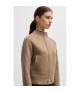 Bluza damska rozpinana Boss Equestrian Darla Camel, karmelowa