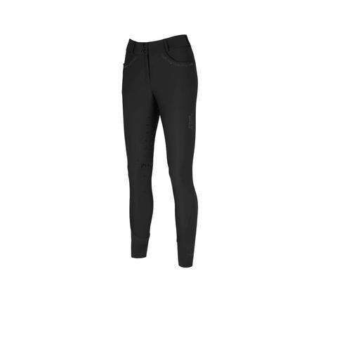Bryczesy damskie Pikeur Highwaist Ceelina Taupe Black, czarny 2025