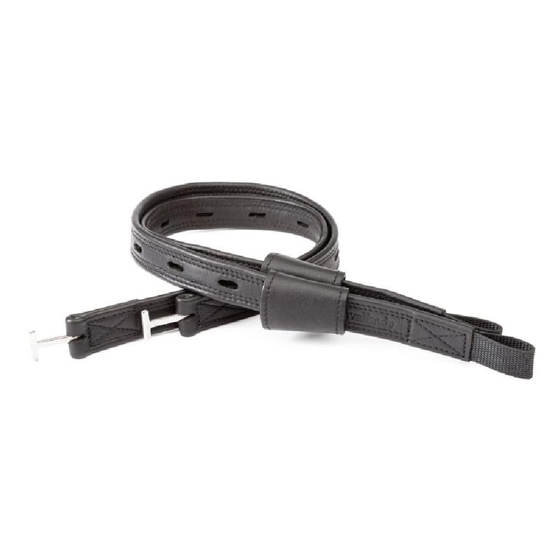 Puśliska ujeżdżeniowe Kavalkade z olejowanej skóry czarne