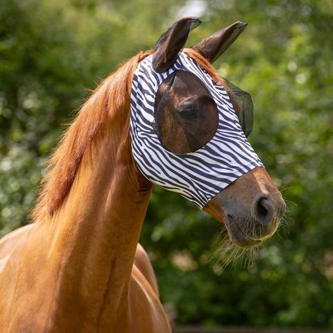 Maska siatkowa elastyczna QHP Super bug zebra