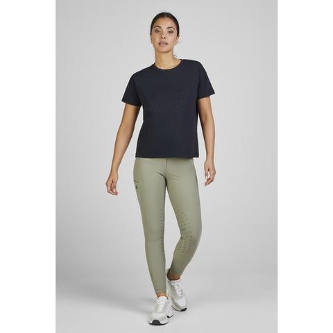 Koszulka damska Pikeur Athleisure Oversized Shirt Navy, granatowa 2025