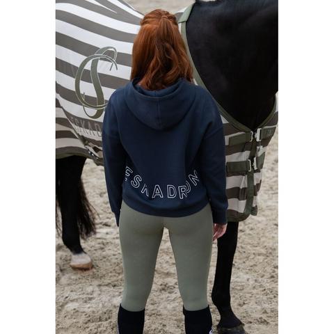 Bluza damska Eskadron Classic Sports Hood Navy, granatowa 2025