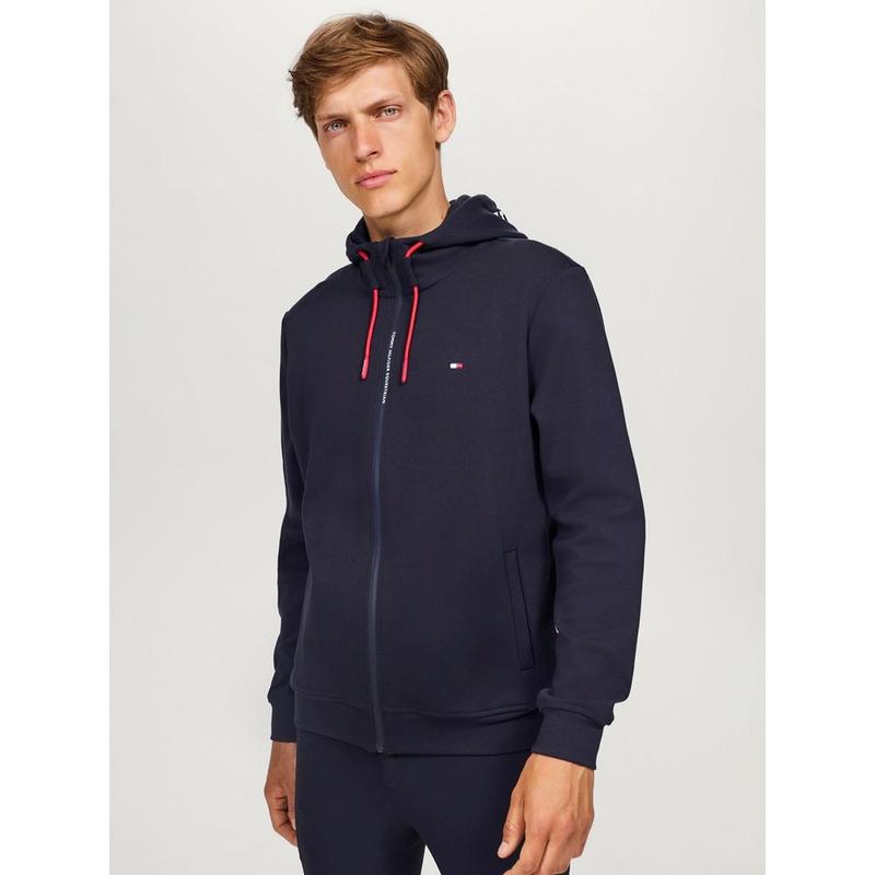 Bluza męska rozpinana Tommy Hilfiger Equestrian Glenn Desert Sky, granatowa 2025