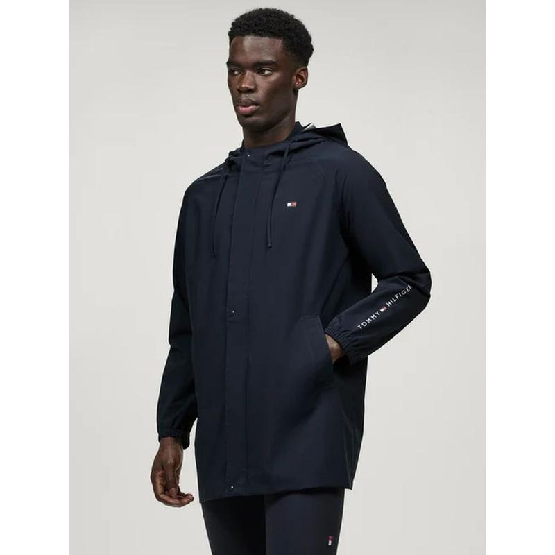Kurtka przeciwdeszczowa męska Tommy Hilfiger Equestrian Desert Sky, granatowa 2025