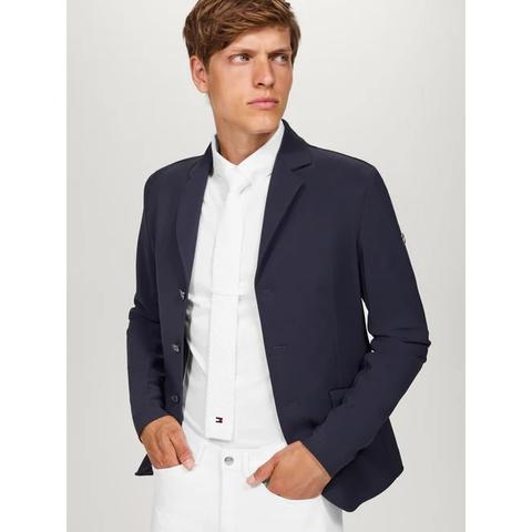 Krawat Tommy Hilfiger Equestrian White, biały 2025