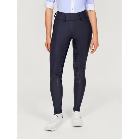 Bryczesy damskie Tommy Hilfiger Equestrian Highland Desert Sky, granatowe 2025