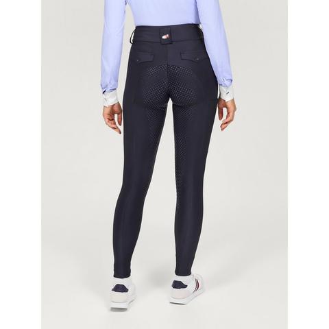 Bryczesy damskie Tommy Hilfiger Equestrian Highland Desert Sky, granatowe 2025