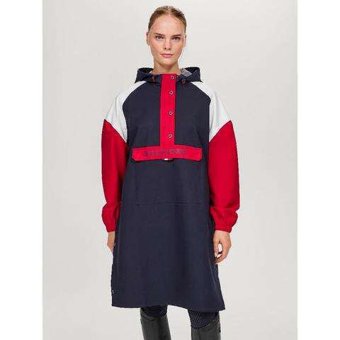 Peleryna przeciwdeszczowa Tommy Hilfiger Equestrian Belfast Desert Sky, granatowy 2025