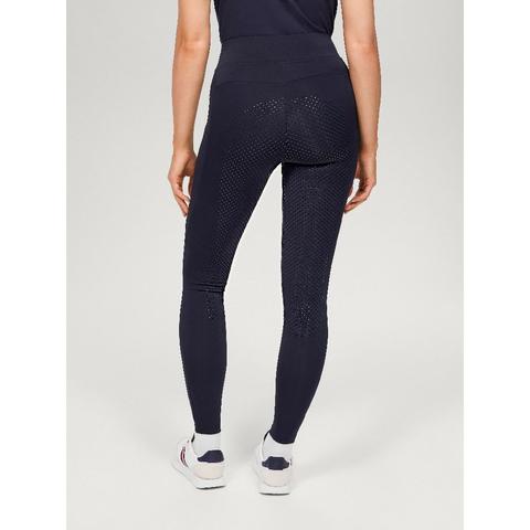 Legginsy damskie Tommy Hilfiger Equestrian Amber Desert Sky, granatowe 2025