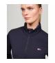 Kurtka damska wiatrówka Tommy Hilfiger Equestrian Alma Desert Sky, granatowa 2025