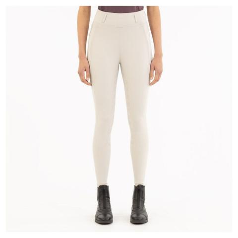 Legginsy damskie BR Ilana z silikonowym lejem beżowe