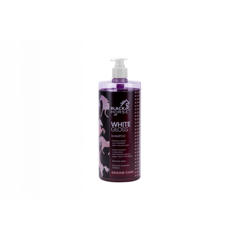 Szampon White Gloss Black Horse