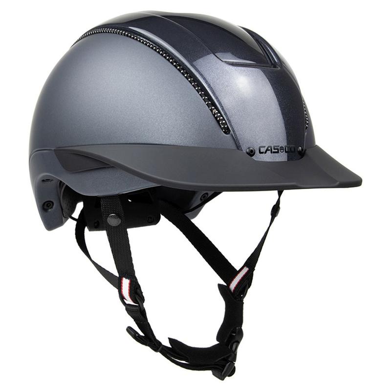 Kask Casco Duell grafitowy z połyskiem
