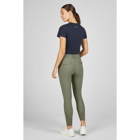 Bryczesy damskie Eskadron Classic Sports Riding Breeches Dusty Olive, oliwkowe 2025