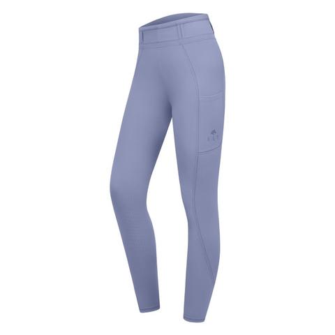 Legginsy damskie Waldhausen Elt Orelie z pełnym silikonowym lejem niebieskie