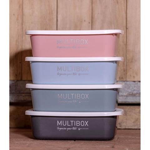 Pojemnik na paszę Waldhausen z pokrywką prostokątny khaki